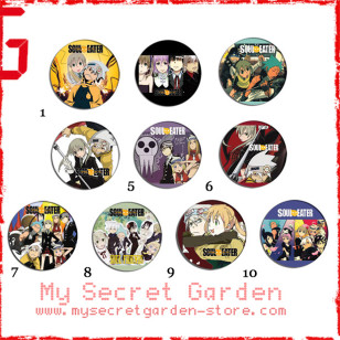 Soul Eater ソウルイーター Anime Pinback Button Badge Set 1a or 1b ( or Hair Ties / 4.4 cm Badge / Magnet / Keychain Set )